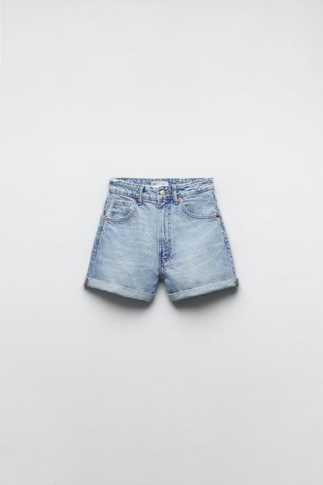 Джинсовые шорты ZARA размер 34