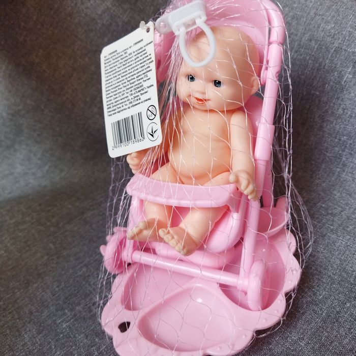 Коляска іграшкова для пупсів