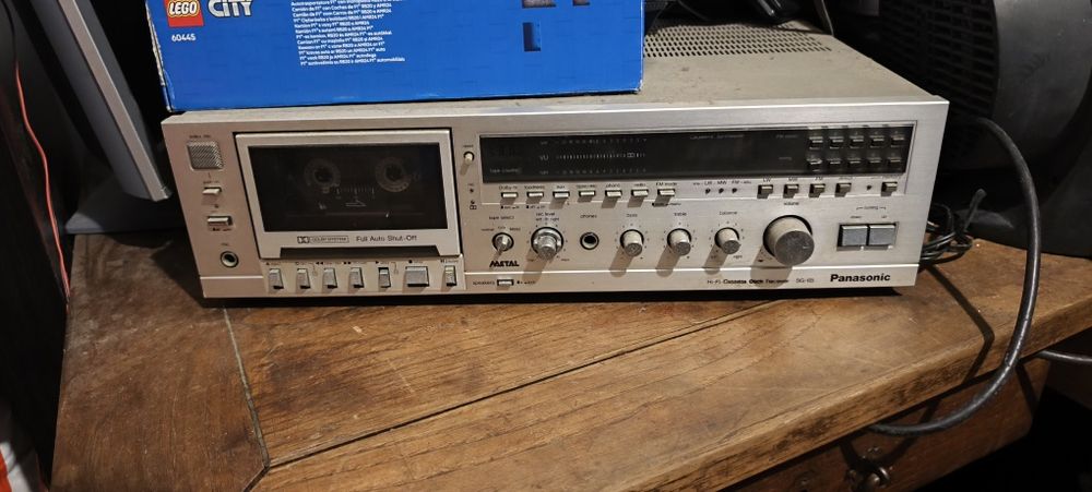 Sistema de som Panasonic anos 90  aparelhagem