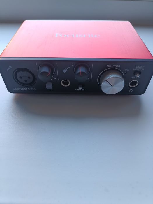 Звукова карта Focusrite Scarlett Solo 2nd gen