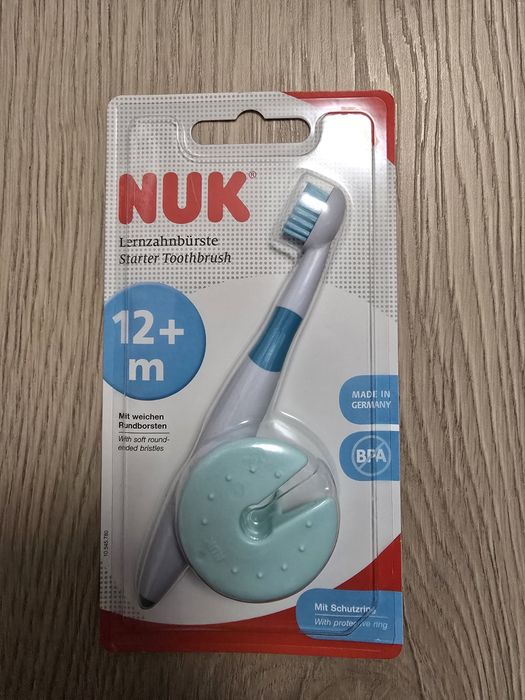 NUK Szczoteczka do nauki mycia zębów 12m+