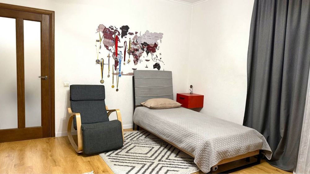 Продаж євро 3-к квартири з ремонтом в м. Буча, вул. Б. Хмельницького