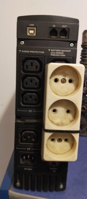 Джерело безперебійного живлення, дбж, ибп, upc на 300 вт, 5 А,