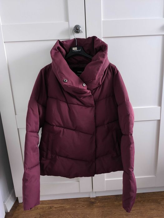 Bordowa kurtka zimowa Answear r. Xs