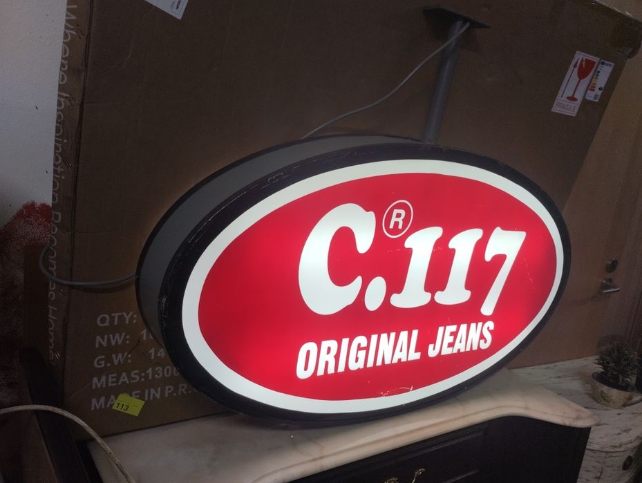 Reclame luminoso Original Jeans