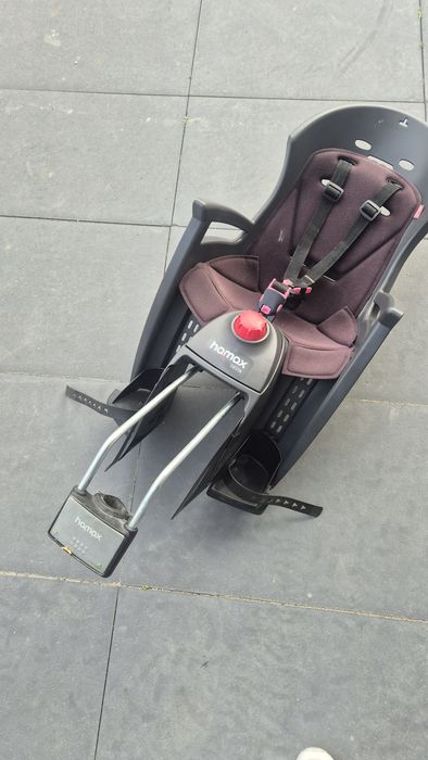Fotelik rowerowy Hamax z regulacją