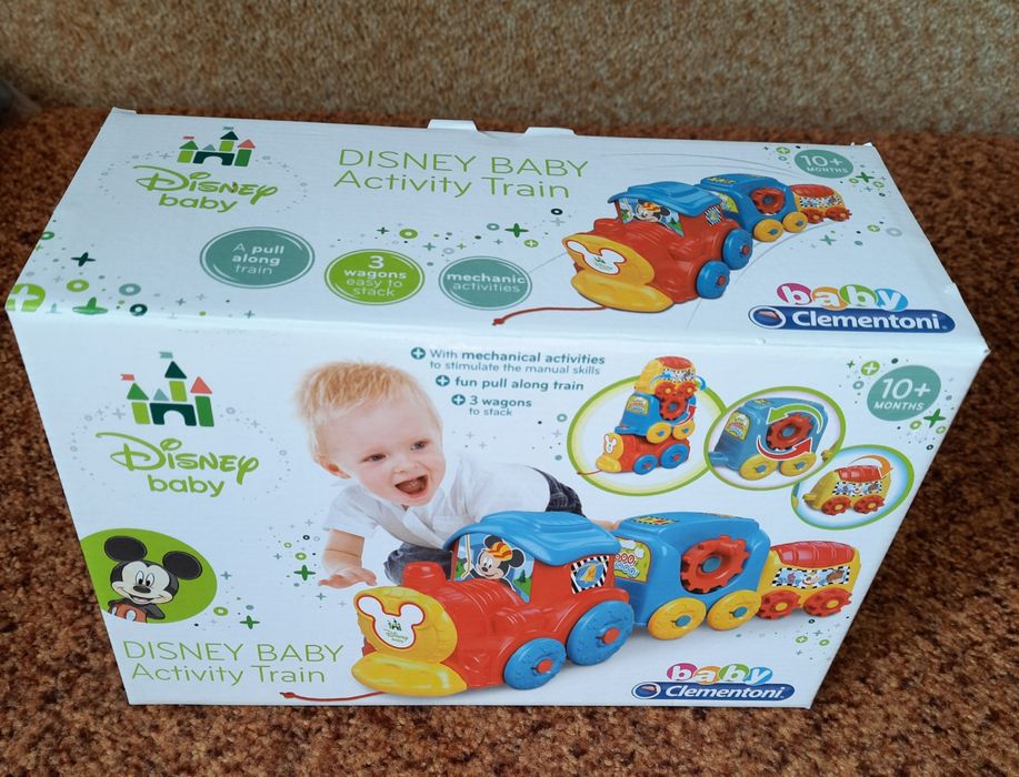 CLEMENTONI Pociąg Baby Disney