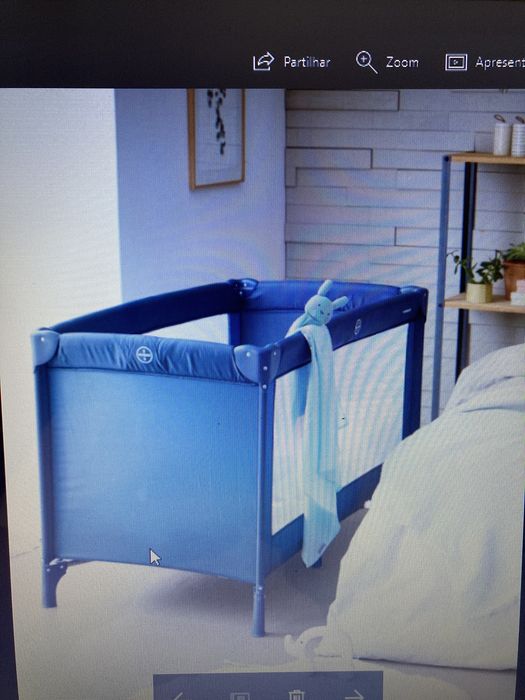 Cama bebé viagem a estrear