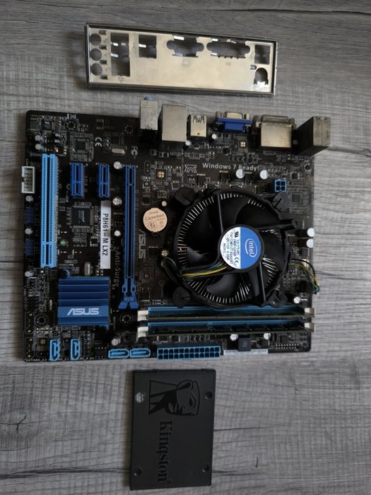 Процесор, материнська плата, SSD, оперативна пам'ять.