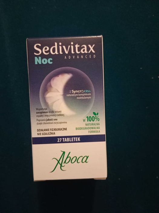 Tabletki Sedivitax Noc 27 sztuk