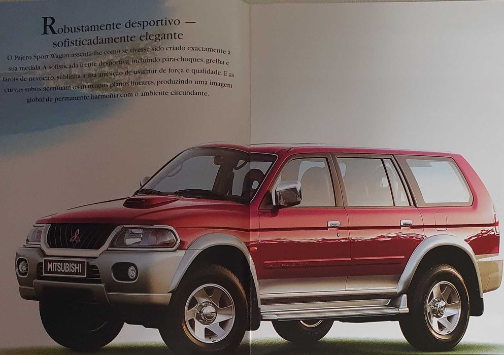 Catálogo e Folheto - Mitsubishi Pajero Sport - original