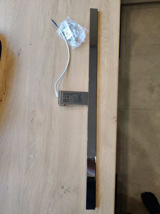 Lampa kinkiet nad szafkę lustro chrom 60cm