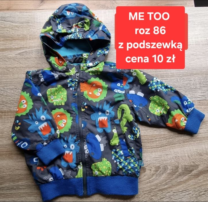 Kurtka przejściowa z podszewką 86 wiosna print safari