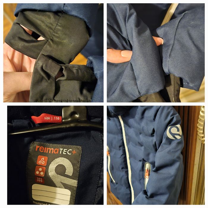 Reima tec пуховик термо куртка 6-7р