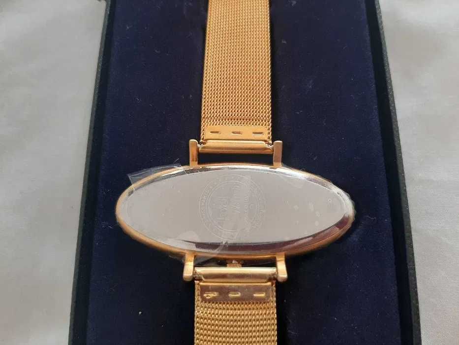 Relogio senhora Dourado - Jewel Watch - Swarovski crystal