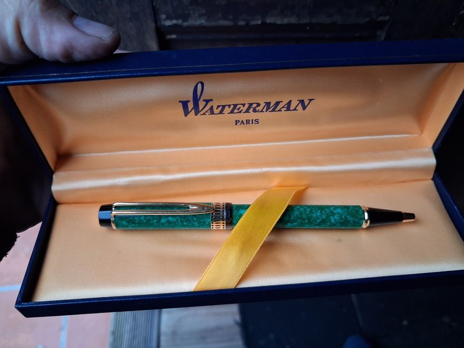 Waterman Ideal Patrician jade green