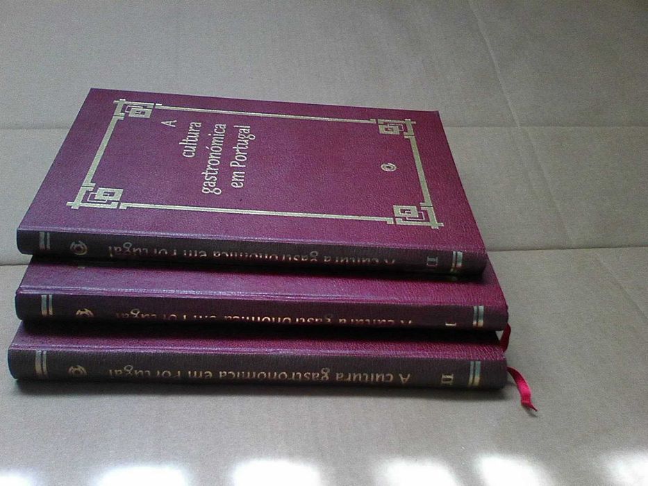 Gastronomia tradicional portuguesa 3 volumes