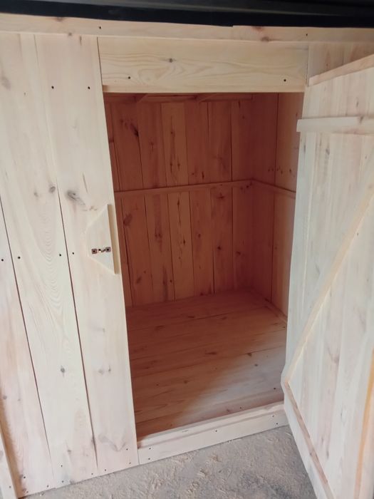 Wc.wychodek.kibel drewniany.swswojka