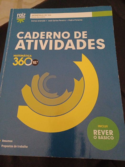 Livro de fichas de matemática 10° ano