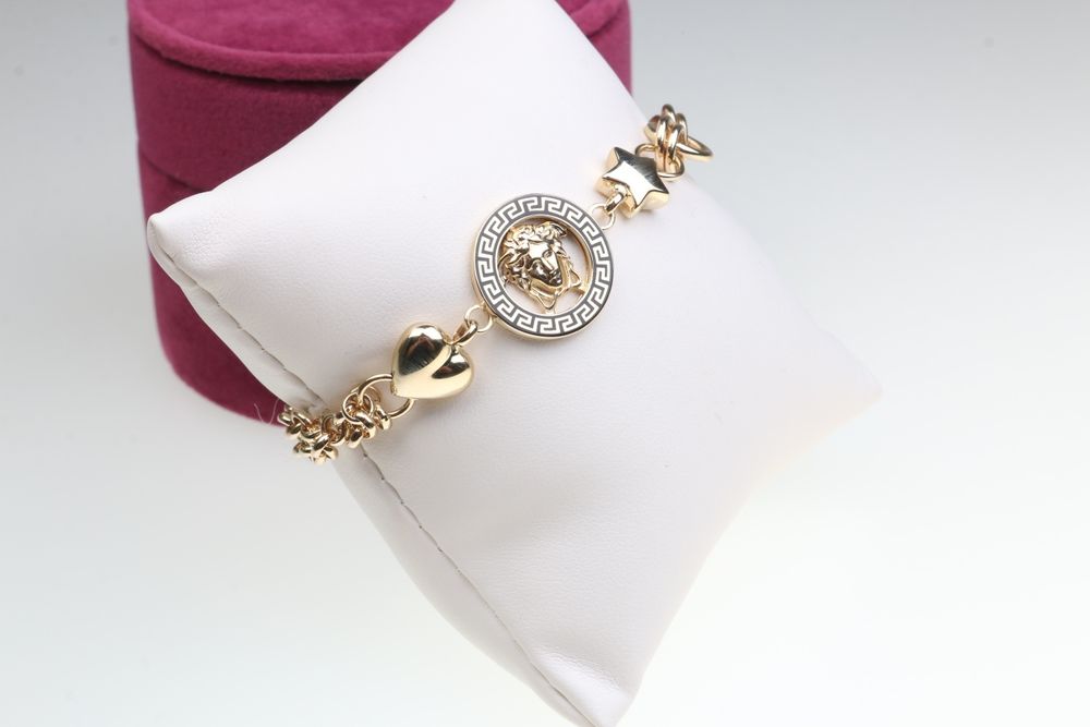 Nowa złota bransoletka Versace 585 9,87 gram