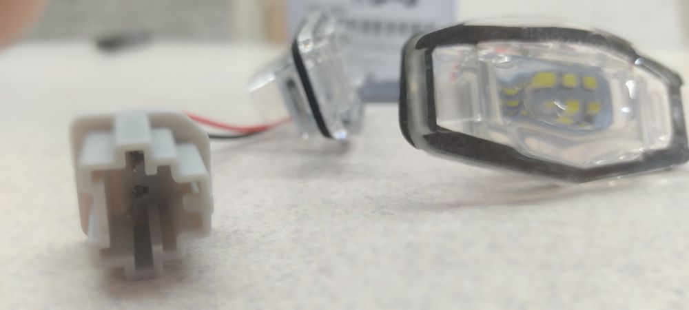 Діодне LED Підсвічування номера Honda, Acura, Jeep, Dodge, Maseratie