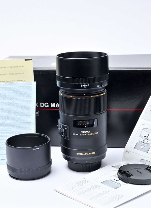 Sigma 105mm f2.8 EX DG Macro OS p/ Nikon