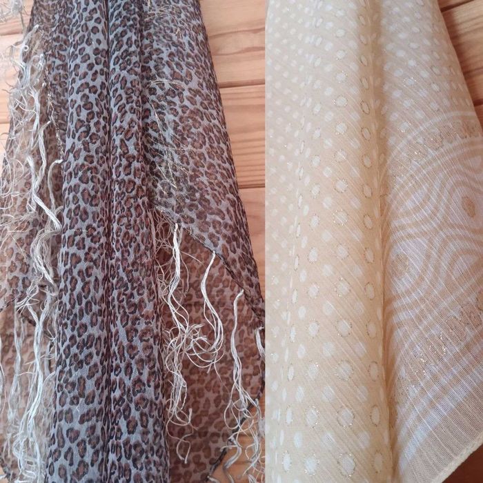 Хустки шовкові тонкі, платки шёлковые одним лотом.