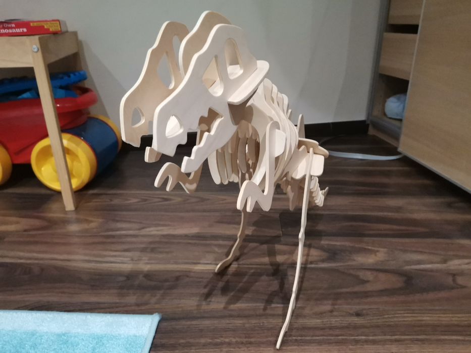 Dinossauro puzzle 3D