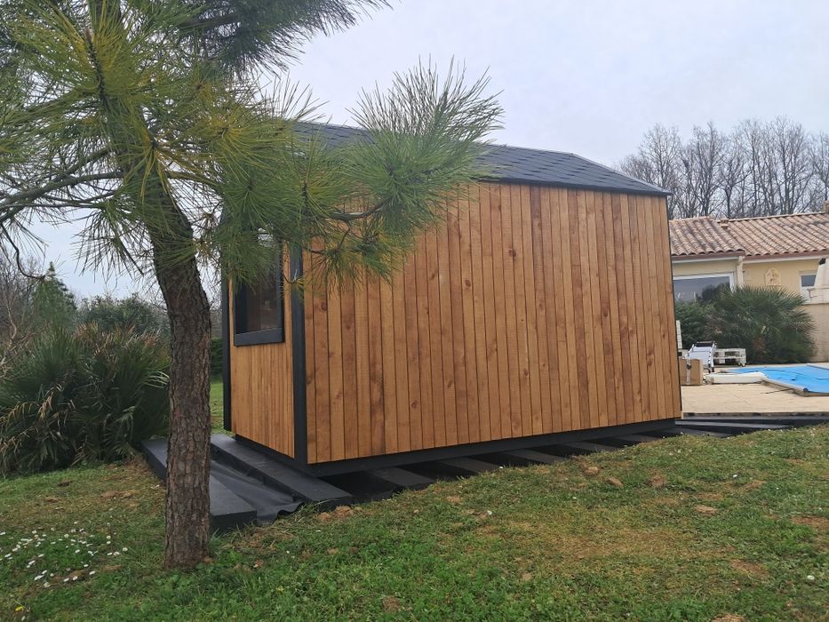 Sauna typu "Stodoła" ocieplona