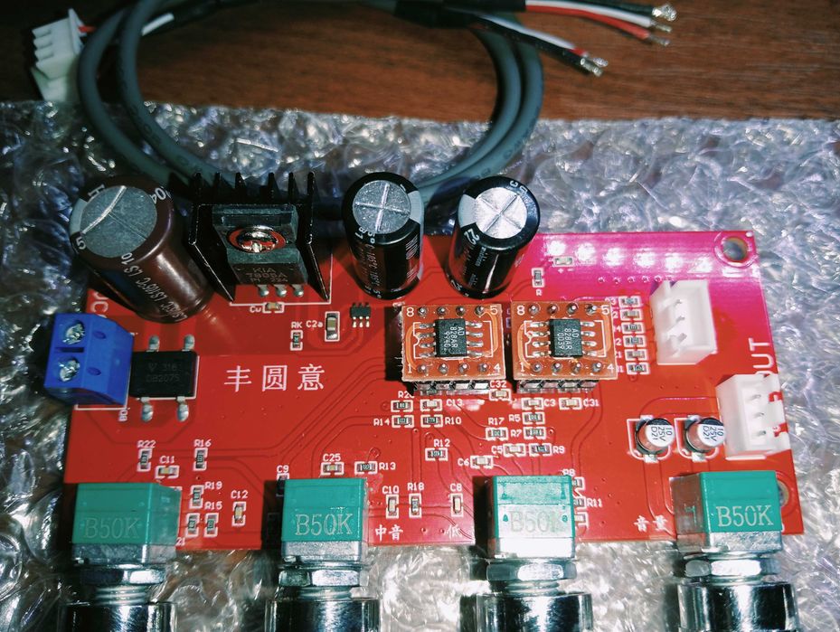 Темброблок  XH-M164  Ne5532 Стерео