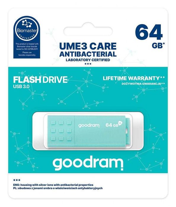Pendrive Goodram UME3 Care 64GB USB3.2 Gen1