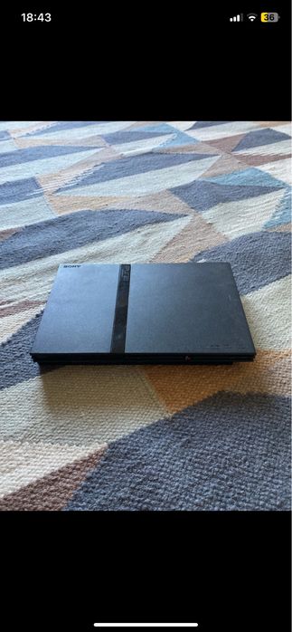 Playstation 2 com jogo