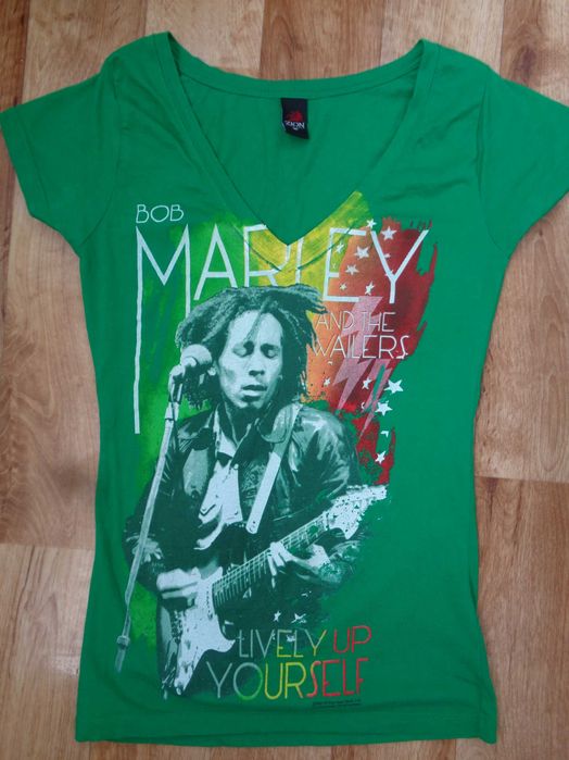 футболка Боб Марли рS-M практично нова див опис