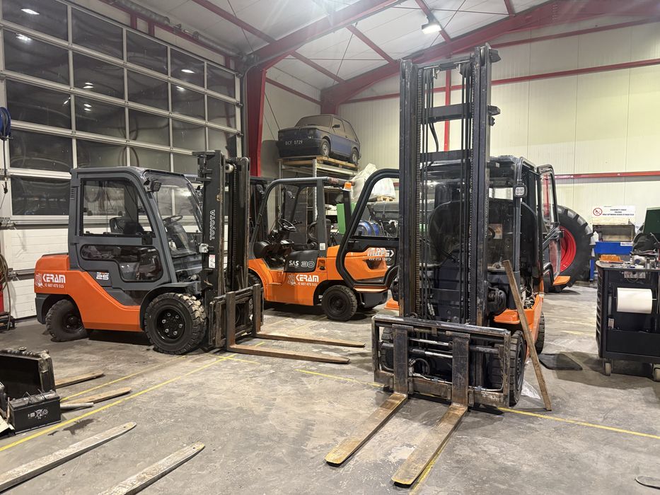 Wózek Widłowy Toyota, Linde, Hyster LPG, Diesel, Elektryzcne