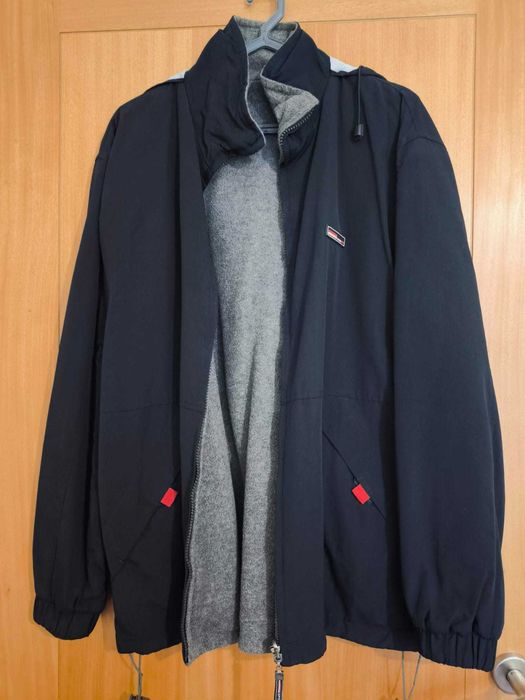 Kispo parka azul marinho