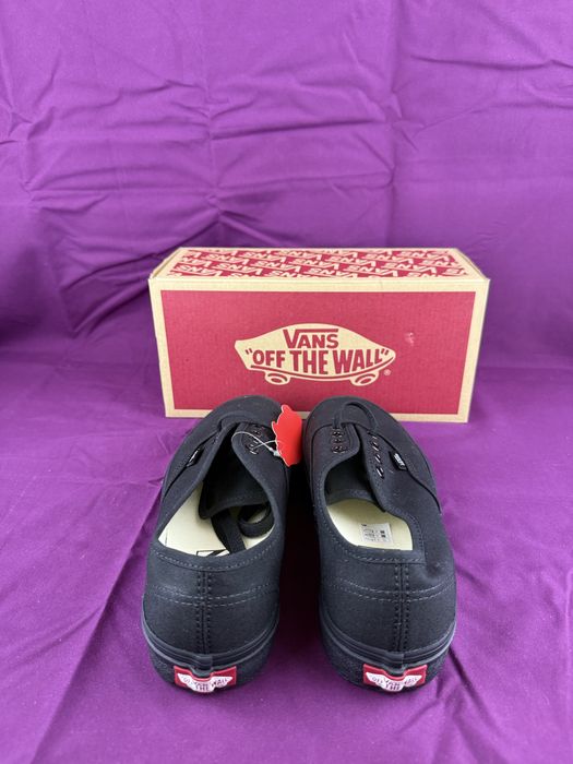 Vans Authentic Triple Black czarne trampki 36.5 nowe