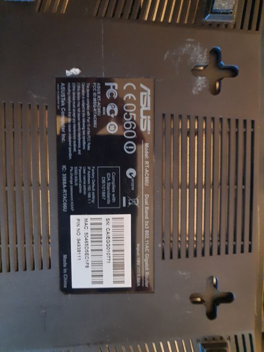 Роутер Asus RT-AC66U, Dual-Band Wi-Fi Gigabit Router асус