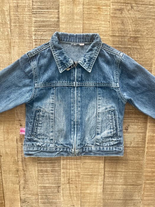 Kurtka jeansowa dla dziewczynki r. 98-104, 3-4 lata