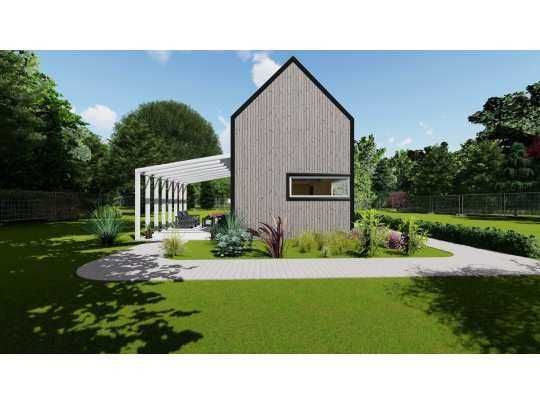 Domek,domki letniskowe,drewniane, Jarzębina4 x 8,5m + 3 x 4,5m taras