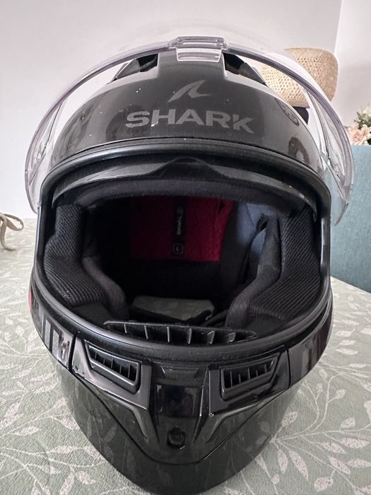 Capacete Integral Shark Skwal i3 Preto LED – Tamanho L 59/60