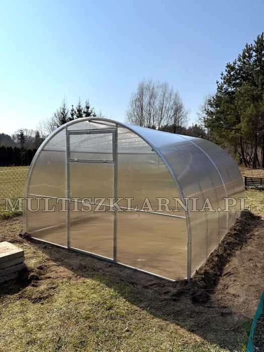 Szklarnia ogrodowa, tunel ogrodowy z poliwęglanu 3x4, 3x6m itd 4mm 6mm