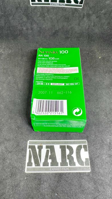 FujiChrome Sensia 100 35mm slide film