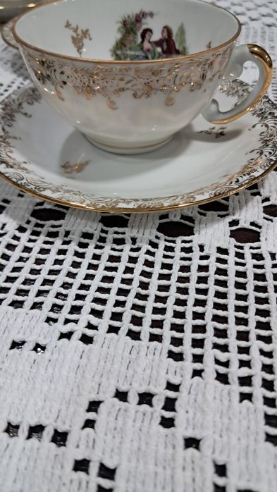 Serviço de chá antigo