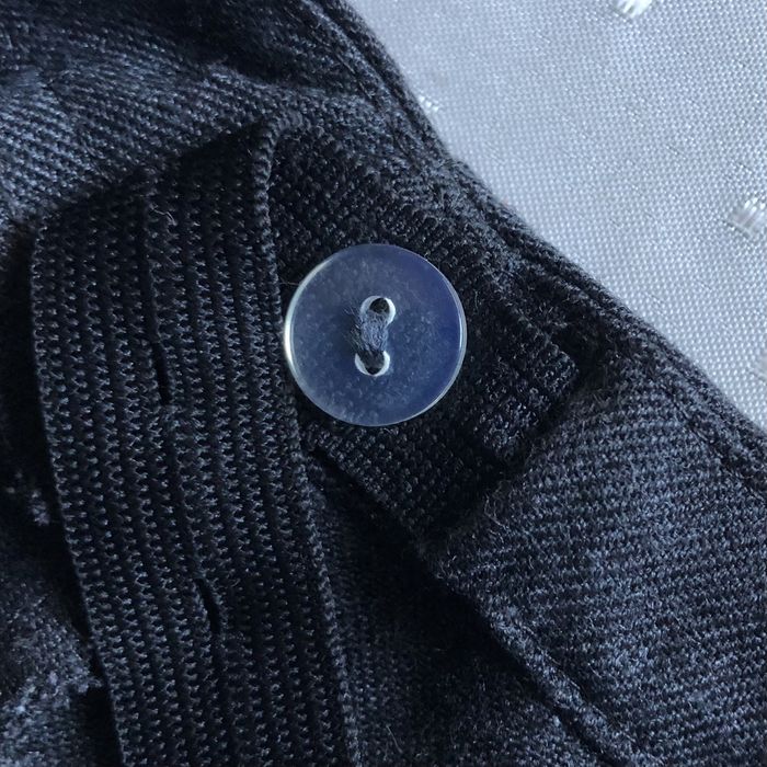 Spódniczka Next z kontrafaudami ciemnoszara rozm. 110 (5 lat).