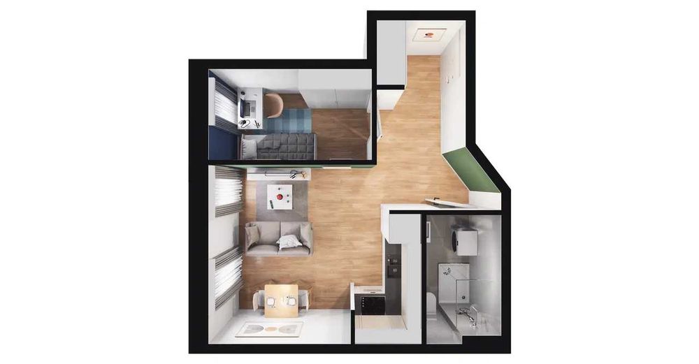 | Передпродаж | 2-кімнатна квартира в Познані M9/P