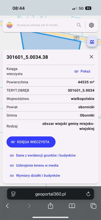 Ziemia Rolna przy drodze - Widok 2