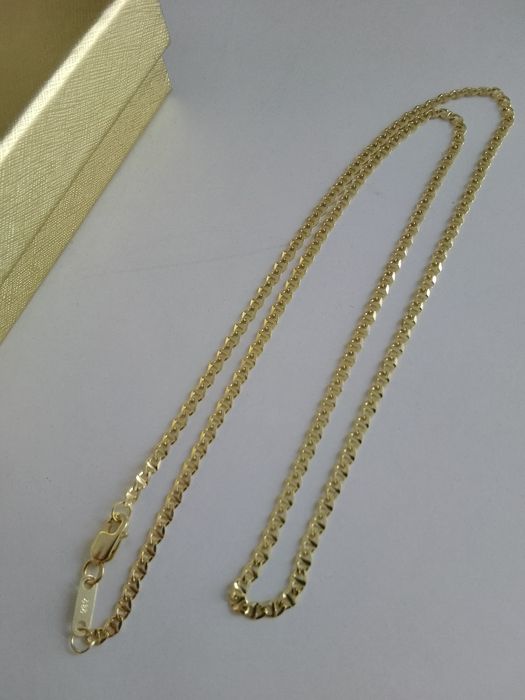 Złoty łańcuszek wzór Gucci złoto 585 długość 45cm