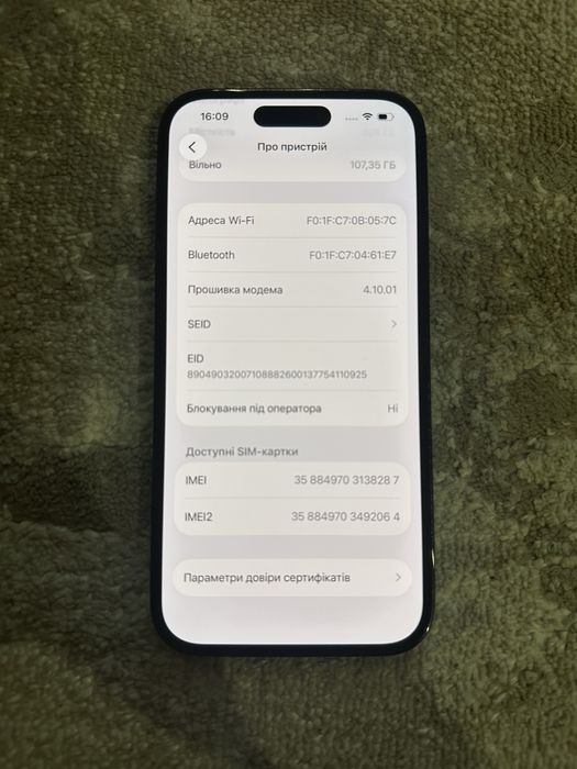 iPhone 14 Pro 128gb Space Black