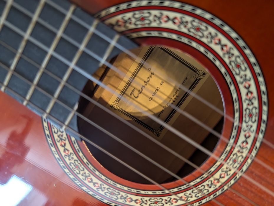 Gitara klasyczna tenson 4/4 z pokrowcem