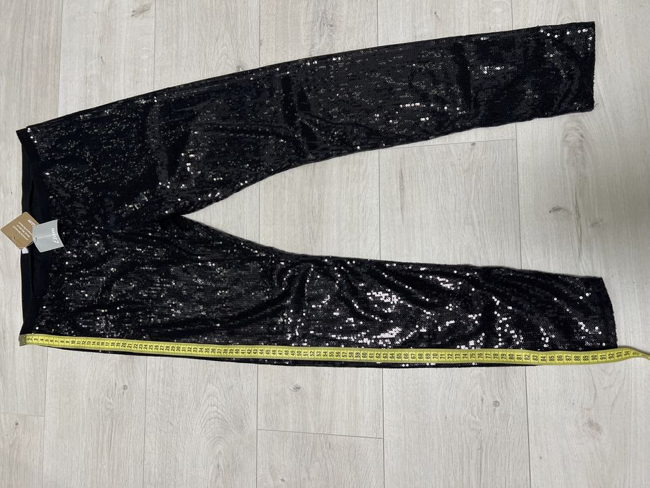 Продам лосины с пайетками Etam новые